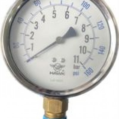Đồng hồ áp suất HAWK 0-11Bar/Psi