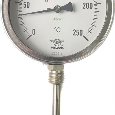 Đồng hồ đo nhiệt độ 0-250°C