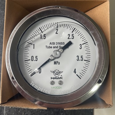 Đồng hồ áp suất HAWK 0-4 MPA