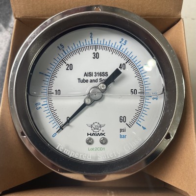 Đồng hồ đo áp suất HAWK 0-4bar/psi