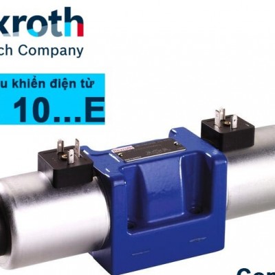 Van Điều Khiển Điện Từ Rexroth WE 10…E, Directional Spool Valves, Direct Operated, With Solenoid Actuation